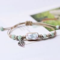 Wholesale Jewelry Elegant Pastoral Flower Ceramics Bracelets sku image 7