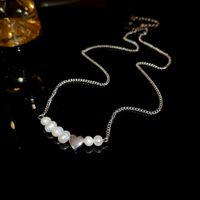 Elegant Lady Geometric Artificial Rhinestones Artificial Pearls Alloy Wholesale Pendant Necklace sku image 29