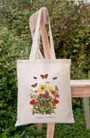 Women's Simple Style Flower Shopping Bags main image 3