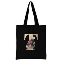 Women's Simple Style Letter Flower Shopping Bags sku image 20