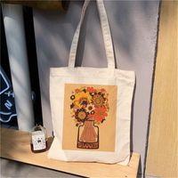 Women's Simple Style Flower Mushroom Shopping Bags main image 1