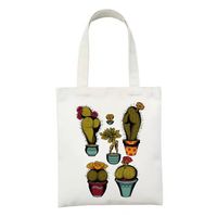 Women's Simple Style Artistic Animal Mushroom Butterfly Shopping Bags sku image 1