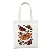 Women's Simple Style Artistic Animal Mushroom Butterfly Shopping Bags sku image 14