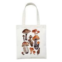 Women's Simple Style Artistic Animal Mushroom Butterfly Shopping Bags sku image 11