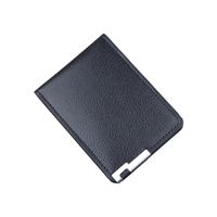 Men's Solid Color Pu Leather Open Card Holders main image 2