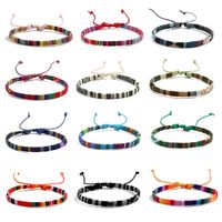 Wholesale Jewelry Bohemian Colorful Cloth Knitting Bracelets main image 5