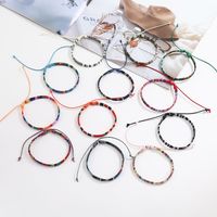 Wholesale Jewelry Bohemian Colorful Cloth Knitting Bracelets main image 1