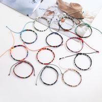 Wholesale Jewelry Bohemian Colorful Cloth Knitting Bracelets main image 6