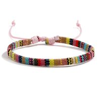 Wholesale Jewelry Bohemian Colorful Cloth Knitting Bracelets sku image 1