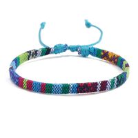 Wholesale Jewelry Bohemian Colorful Cloth Knitting Bracelets sku image 9
