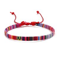 Wholesale Jewelry Bohemian Colorful Cloth Knitting Bracelets sku image 6