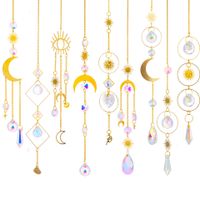 Artistic Sun Star Moon Crystal Pendant main image 4