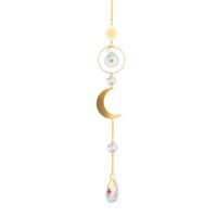 Artístico Sol Estrella Luna Cristal Colgante sku image 6