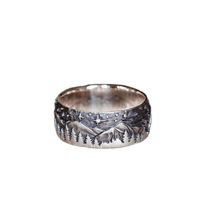 Casual Hip-hop Punk Wolf Alloy Plating Unisex Rings main image 2