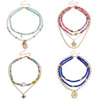 Elegant Lady Geometric Alloy Wholesale Layered Necklaces main image 1