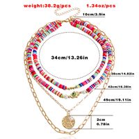 Elegant Lady Geometric Alloy Wholesale Layered Necklaces main image 4