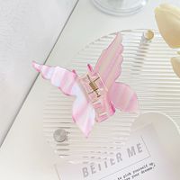 Elegant Simple Style Butterfly Arylic Hair Claws sku image 1