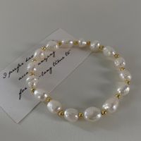 Elegant Lady Geometric Freshwater Pearl Bracelets In Bulk main image 4