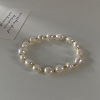 Elegant Lady Geometric Freshwater Pearl Bracelets In Bulk sku image 1