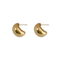1 Pair Modern Style Solid Color Copper Ear Studs main image 2