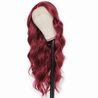 Women's Elegant Party High Temperature Wire Centre Parting Long Curly Hair Wigs sku image 1