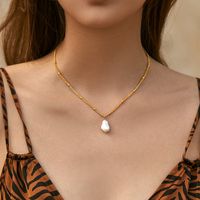 Elegant Heart Shape Copper Plating Inlay Zircon Pendant Necklace main image 2