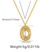Elegant Heart Shape Copper Plating Inlay Zircon Pendant Necklace sku image 7
