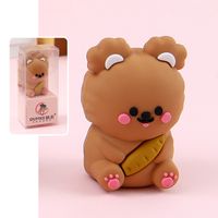 Creative Student Cartoon Pencil Sharpener Three-dimensional Doll Modeling Pencil Sharpener Silicone Mini Cartoon Pencil Shapper Wholesale sku image 9