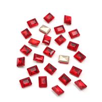 Simple Style Square Glass Nail Decoration Accessories 1 Piece sku image 13