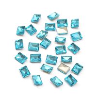 Simple Style Square Glass Nail Decoration Accessories 1 Piece sku image 21