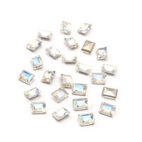 Simple Style Square Glass Nail Decoration Accessories 1 Piece sku image 6
