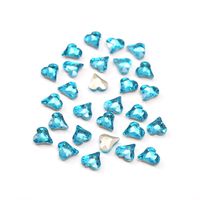 Simple Style Heart Shape Glass Nail Patches 1 Piece sku image 20
