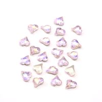 Simple Style Heart Shape Glass Nail Patches 1 Piece sku image 37