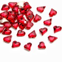 Simple Style Heart Shape Glass Nail Patches 1 Piece sku image 56