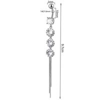 Casual Geometric Stainless Steel Inlay Zircon Belly Ring sku image 2