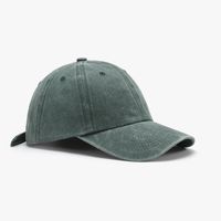 Unisex Japanese Style Solid Color Curved Eaves Baseball Cap sku image 2