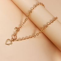 Simple Style Classic Style Solid Color Alloy Women's Pendant Necklace main image 3