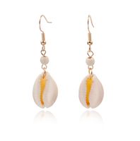 1 Paire Vacances Coquille Coquille Boucles D'oreilles main image 3