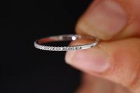 Elegant Round Brass Inlay Artificial Diamond Rings main image 6
