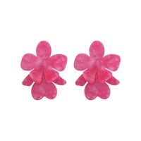 1 Pair Sweet Flower Arylic Drop Earrings main image 2