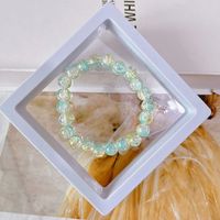Großhandel Schmuck Dame Farbverlauf Glas Perlen Armbänder main image 3