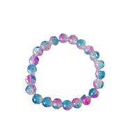 Großhandel Schmuck Dame Farbverlauf Glas Perlen Armbänder main image 2