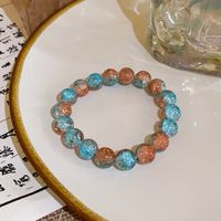 Großhandel Schmuck Dame Farbverlauf Glas Perlen Armbänder sku image 2