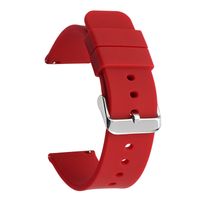 Switch Ear Multi-color Silicone Waterproof Smart Watch Band 16/18/20/22/24mm Quick Release Watchband Accessories main image 2