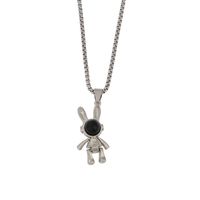 Cute Animal Alloy Titanium Steel Wholesale Pendant Necklace main image 5