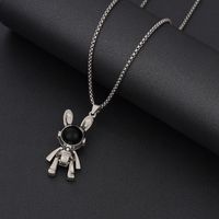 Cute Animal Alloy Titanium Steel Wholesale Pendant Necklace sku image 12