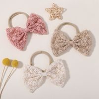 Casual Cute Flower Bow Knot Polyester Hair Band main image 2