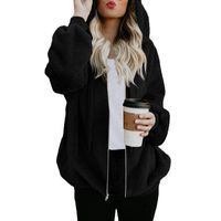 Women's Hoodie Long Sleeve Hoodies & Sweatshirts Casual Solid Color main image 5
