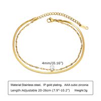 IG Style Simple Style Star Heart Shape 201 Stainless Steel Shell Zircon Bracelets In Bulk sku image 4