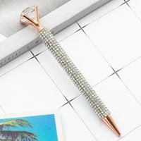 Student Stationery Rotating Metal Crystal Diamond Pen sku image 2